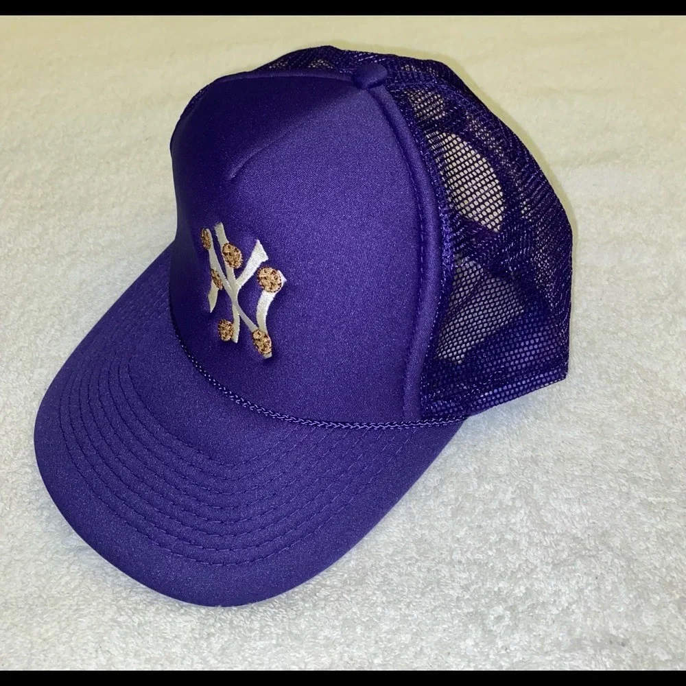 Trucker Hat (Purple NYC Cookie )